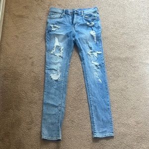 Lightly Worn Ripped Jeans